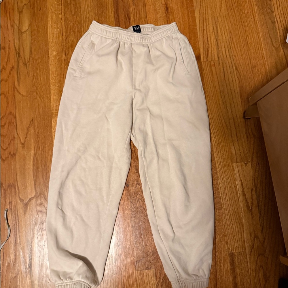 Women’s Beige Jogger Pants